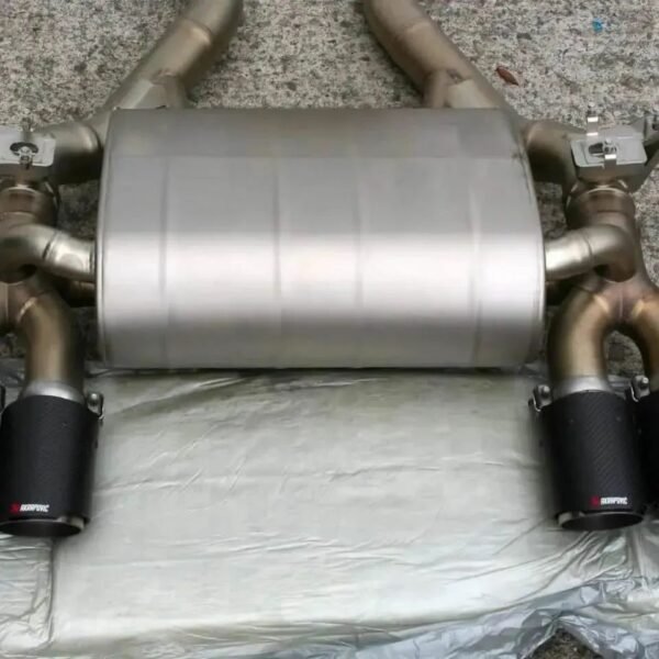 F SERIES M3/M4 COMPLETE AKRAPOVIC EVOLUTION LINE EXHAUST WITH CARBON FIBER TIPS